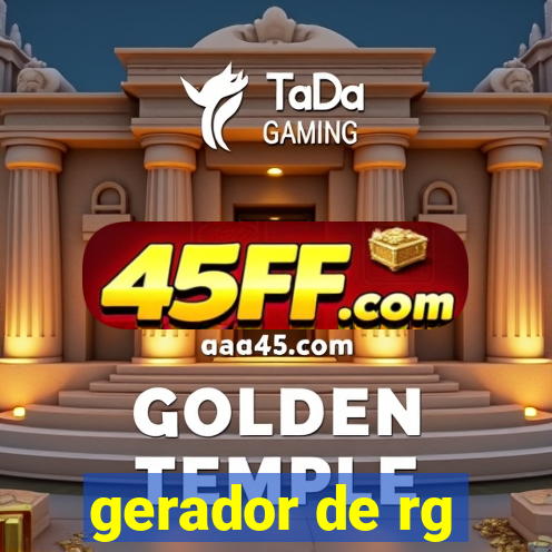 gerador de rg